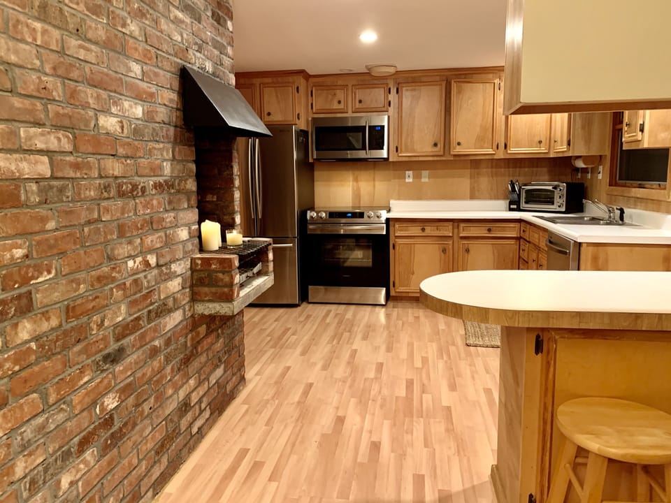 Kitchen with all new appliances