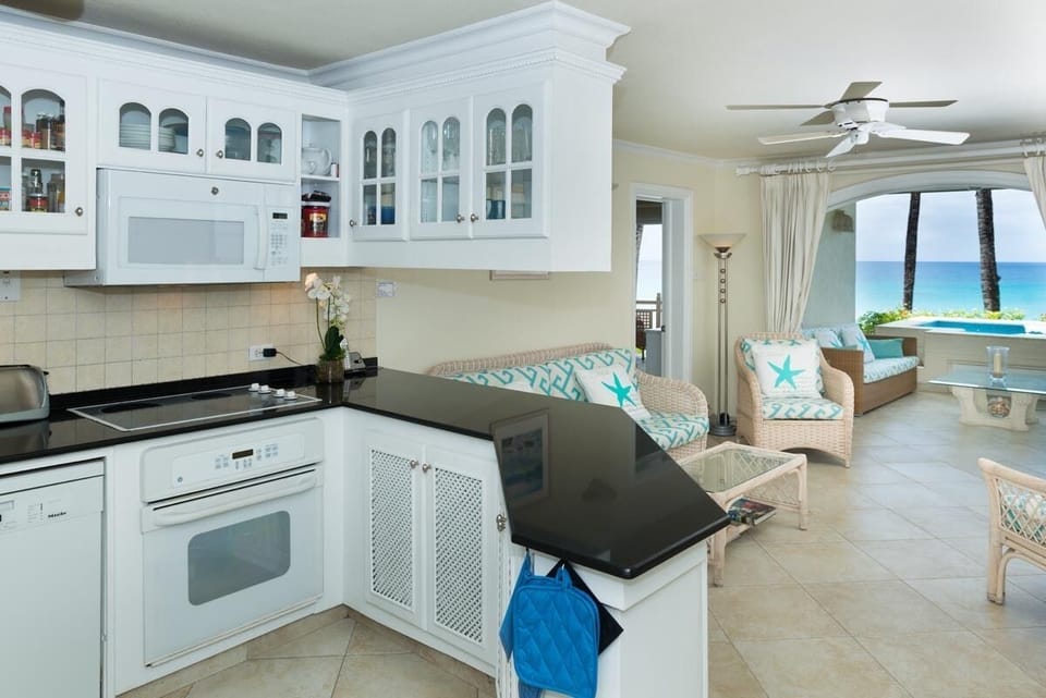 Open plan kitchen