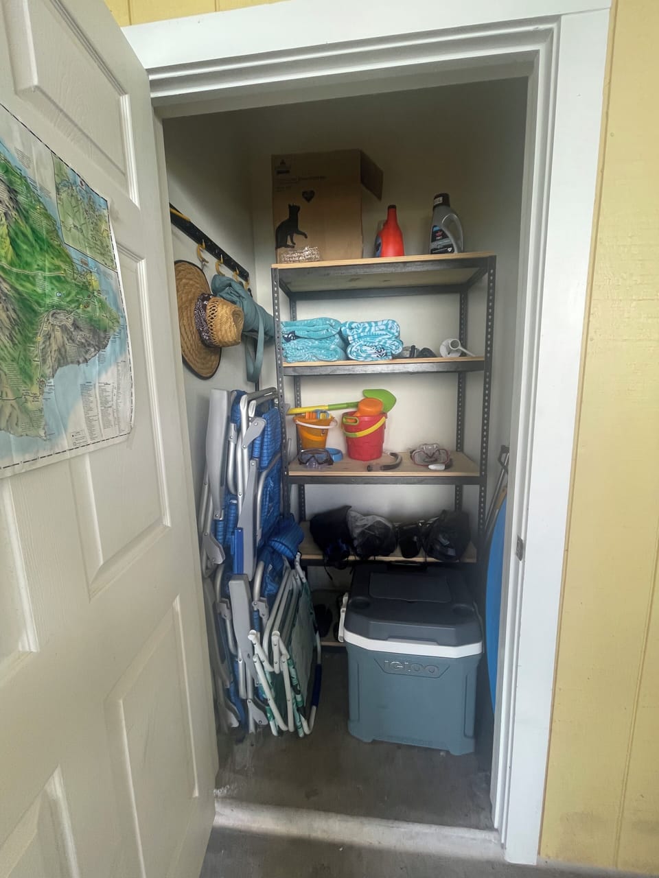 Beach equipment for your use during your stay