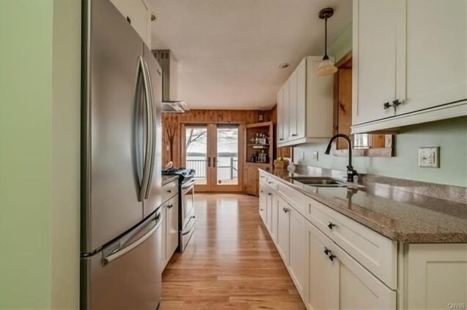 Galley style kitchen