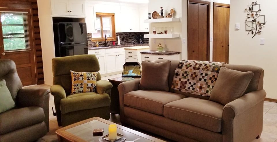 View into Kitchen from Living Room