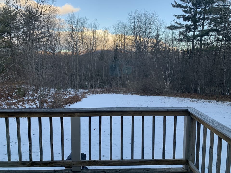View from our porch