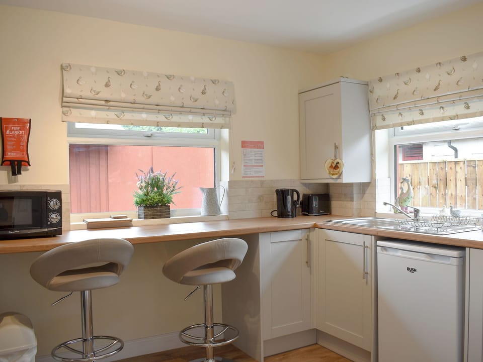 Well equipped kitchen area | Drake Lodge, Saltburn-by-Sea, near Whitby