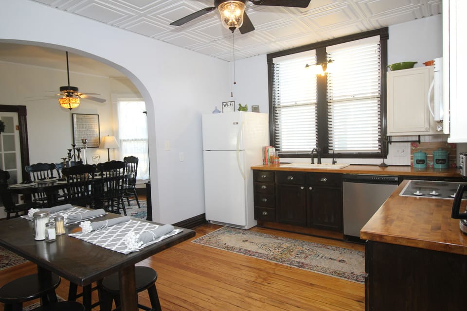 Kitchen towards Dining