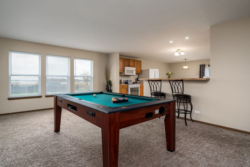 Play a bit of pool or ping pong during your stay
