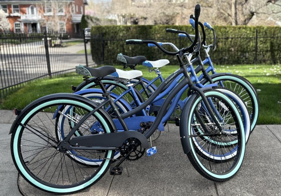 Take a cruise on our bikes