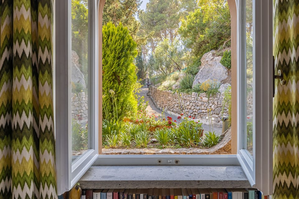 the window of the second bedroom