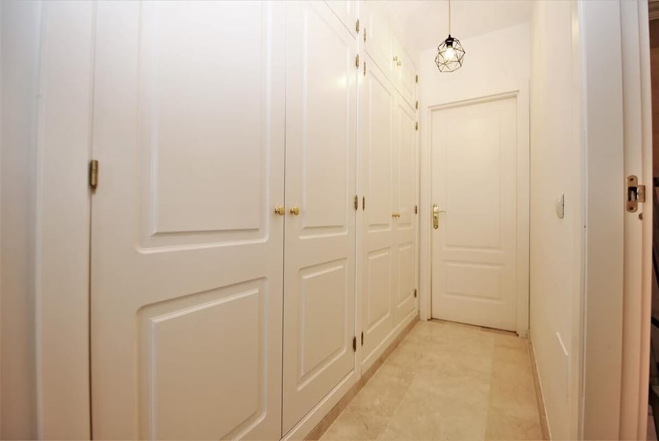 Huge dressing room available next to the bedroom