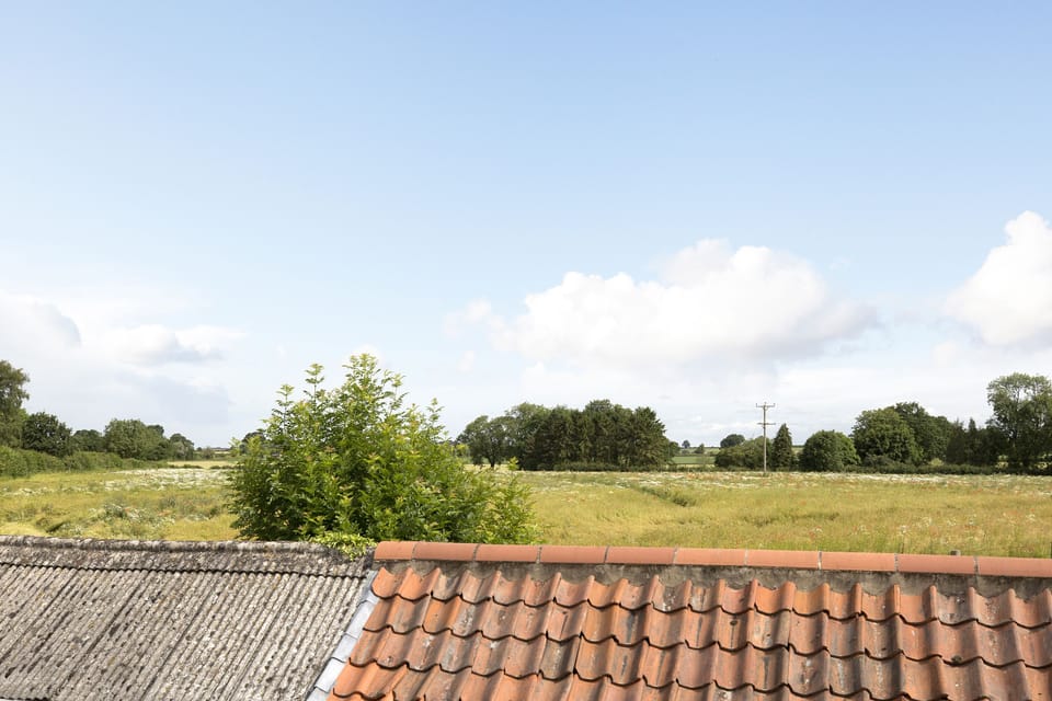 Country views from your short-term let in Cattal, North Yorkshire.