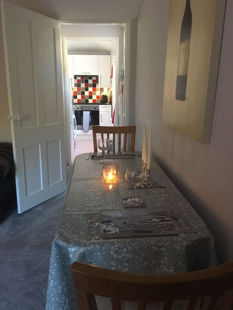 Dining area on first floor
