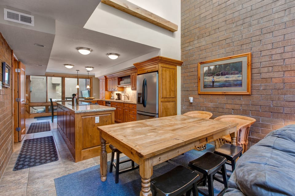 Dining Area and Kitchen