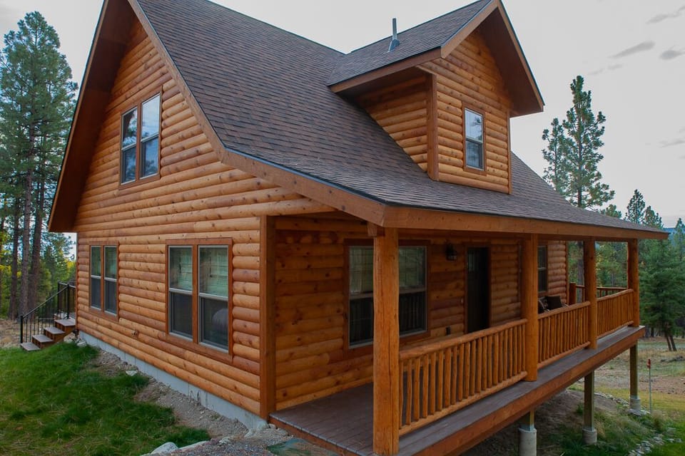 Front of house with porch