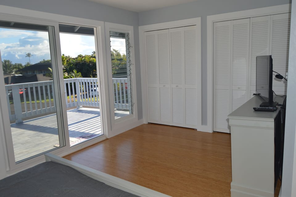Stunning views from the master bedroom