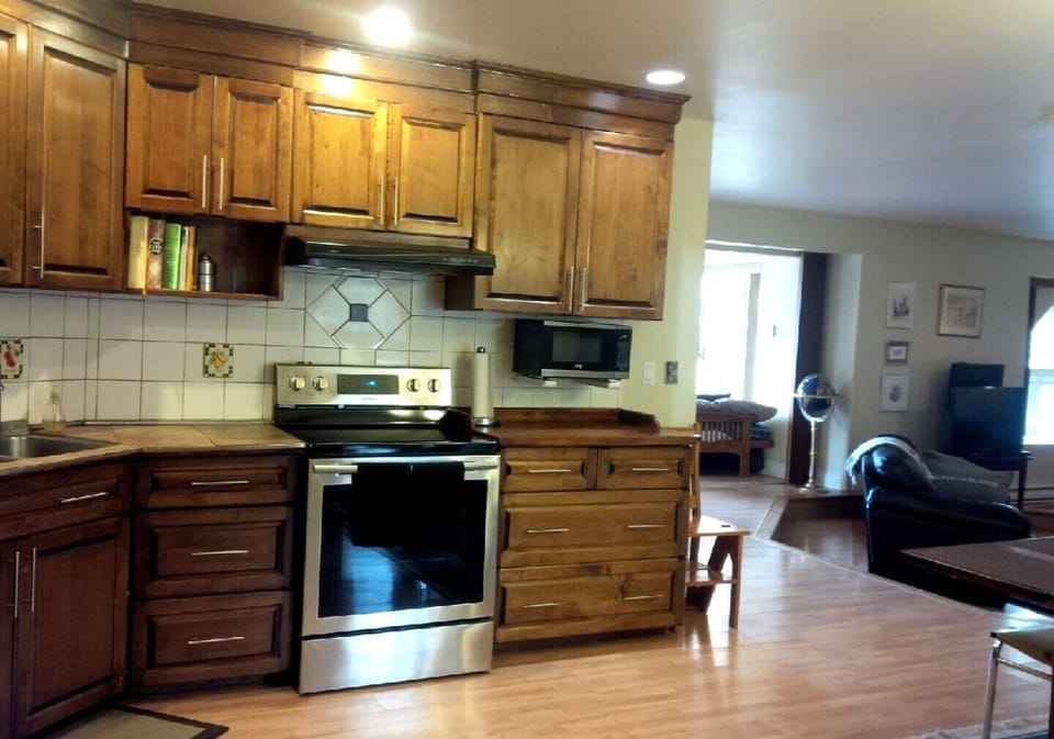 open concept kitchen