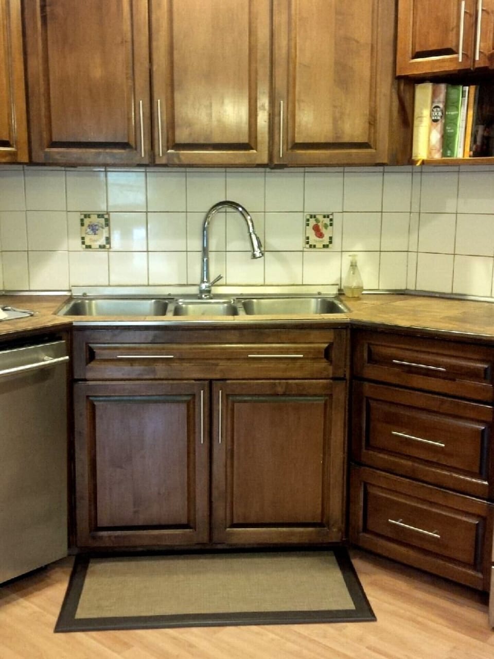 triple kitchen sink