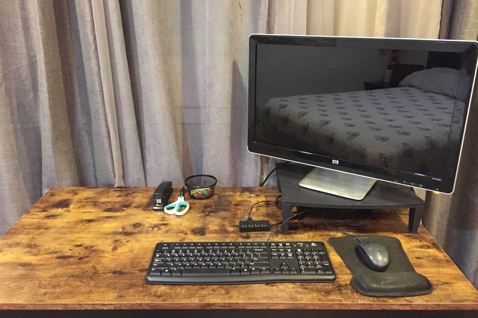 Laptop Friendly Desk | Free WiFi