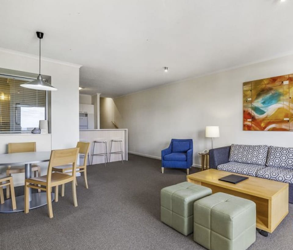 Living / Lounge Room with sofa bed