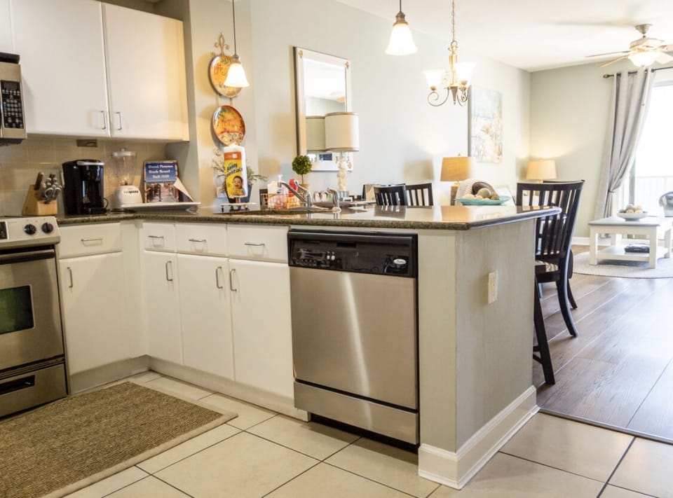 Kitchen *note, garbage disposal switch under sink top right!