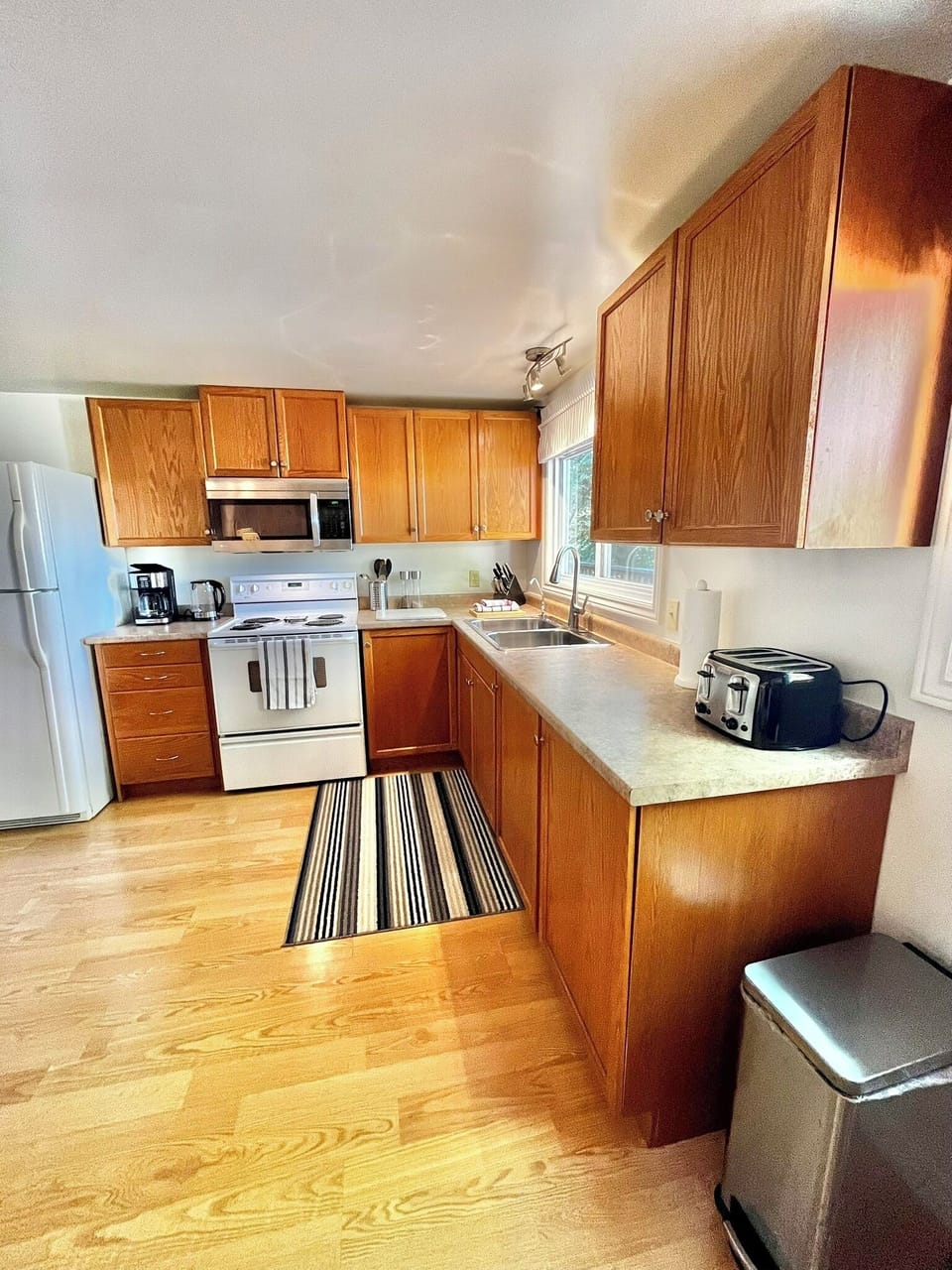 A seriously fully equipped kitchen for cooking and baking.