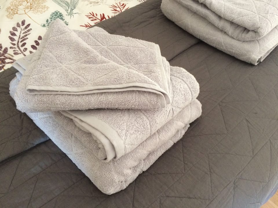 Towels included