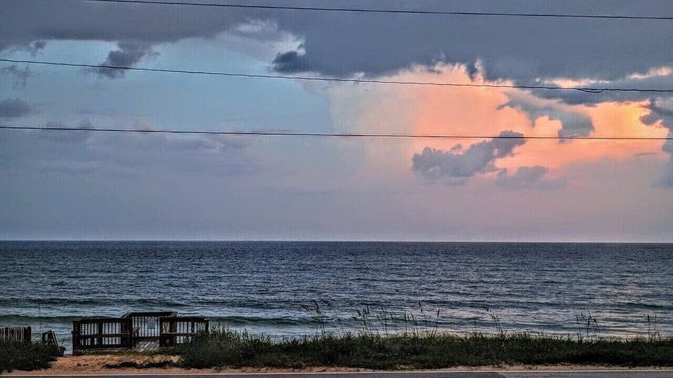 Evening View from balcony