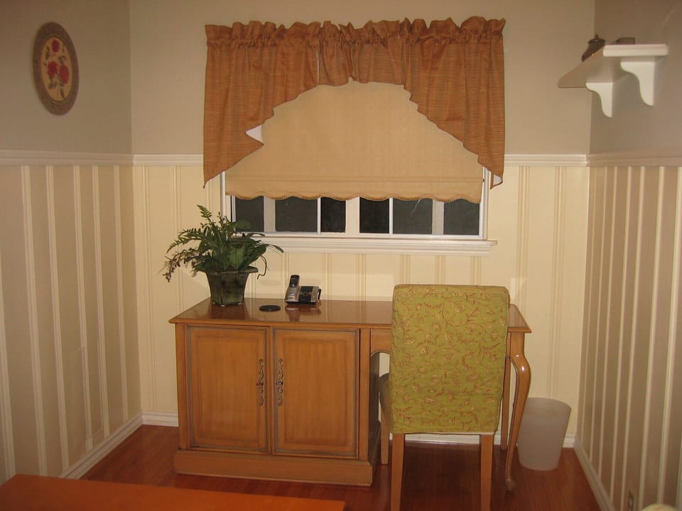 Dining Room Unit 1, desk and chair