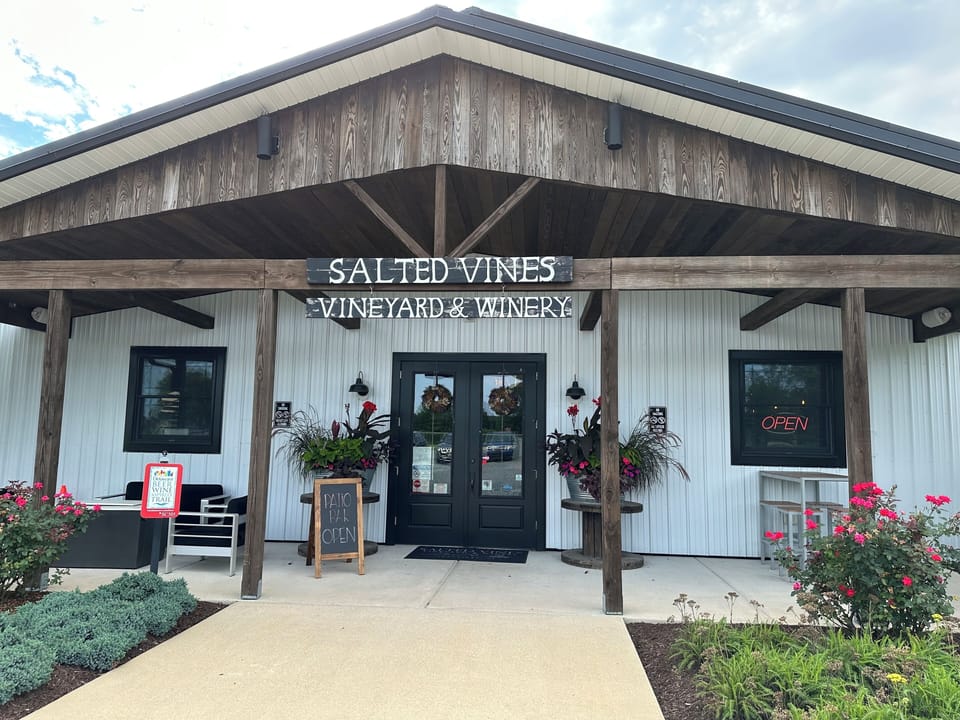 Salted Vines located 8 miles away in Frankford.