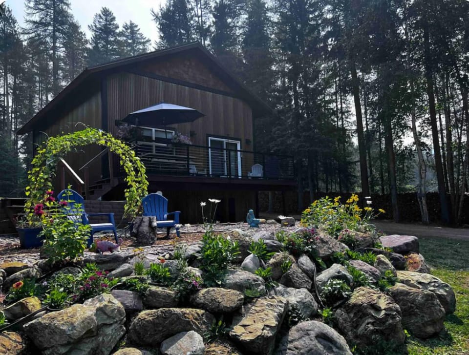 Outside front of Chalet