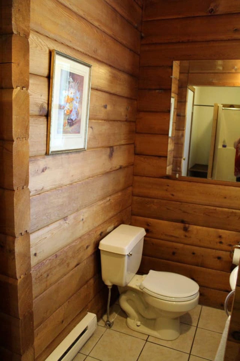 Bathroom. Shower and sink not visible