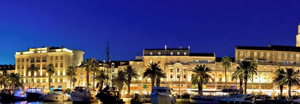 Split promenade, 1 min walking from the apartment

