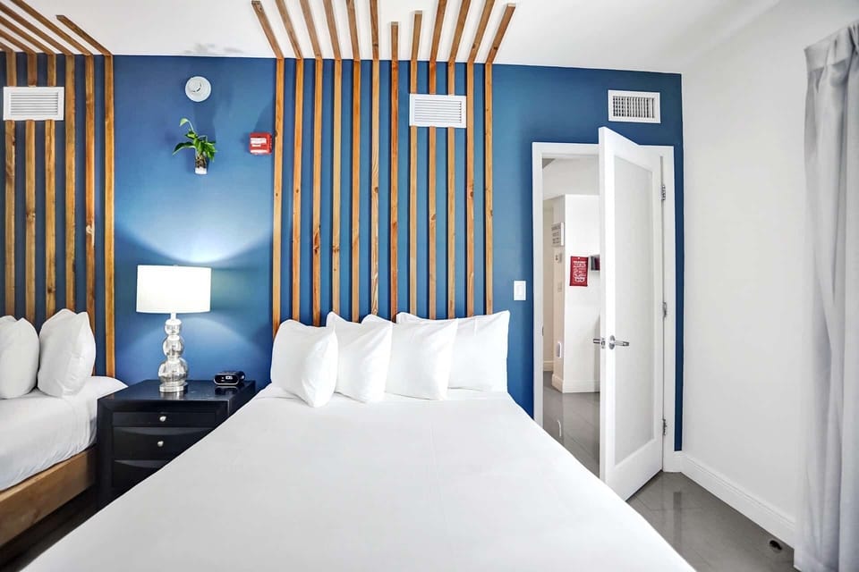 Bedroom. Exact unit will be assigned upon arrival. Views, colors and decor may vary.