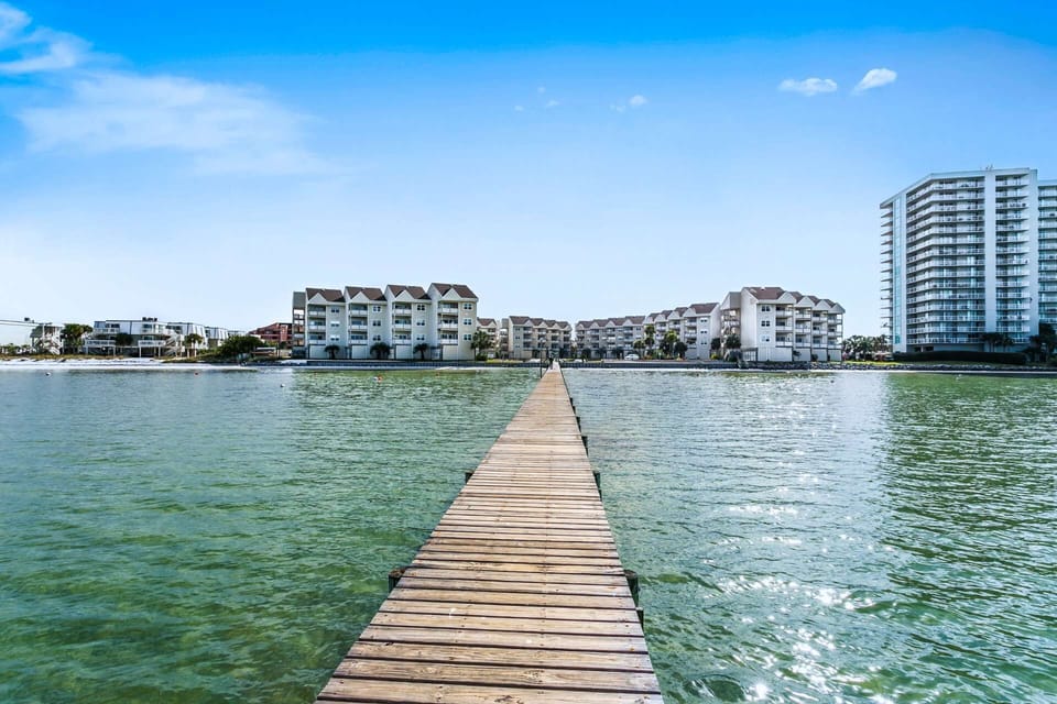 Enjoy the quiet waters of the bay