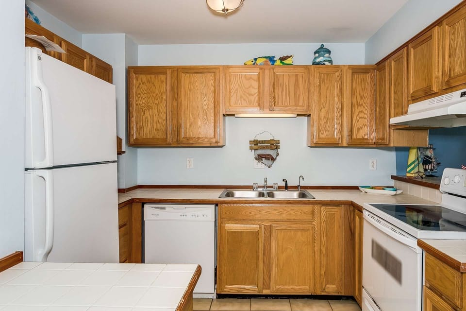 Fully appointed kitchen