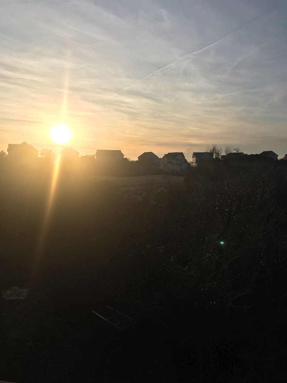 Sunsets after beach time!