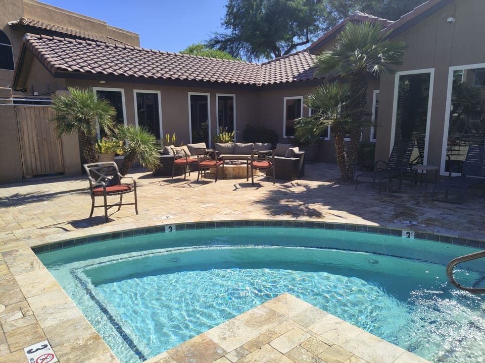 Main Pool Hot Tub