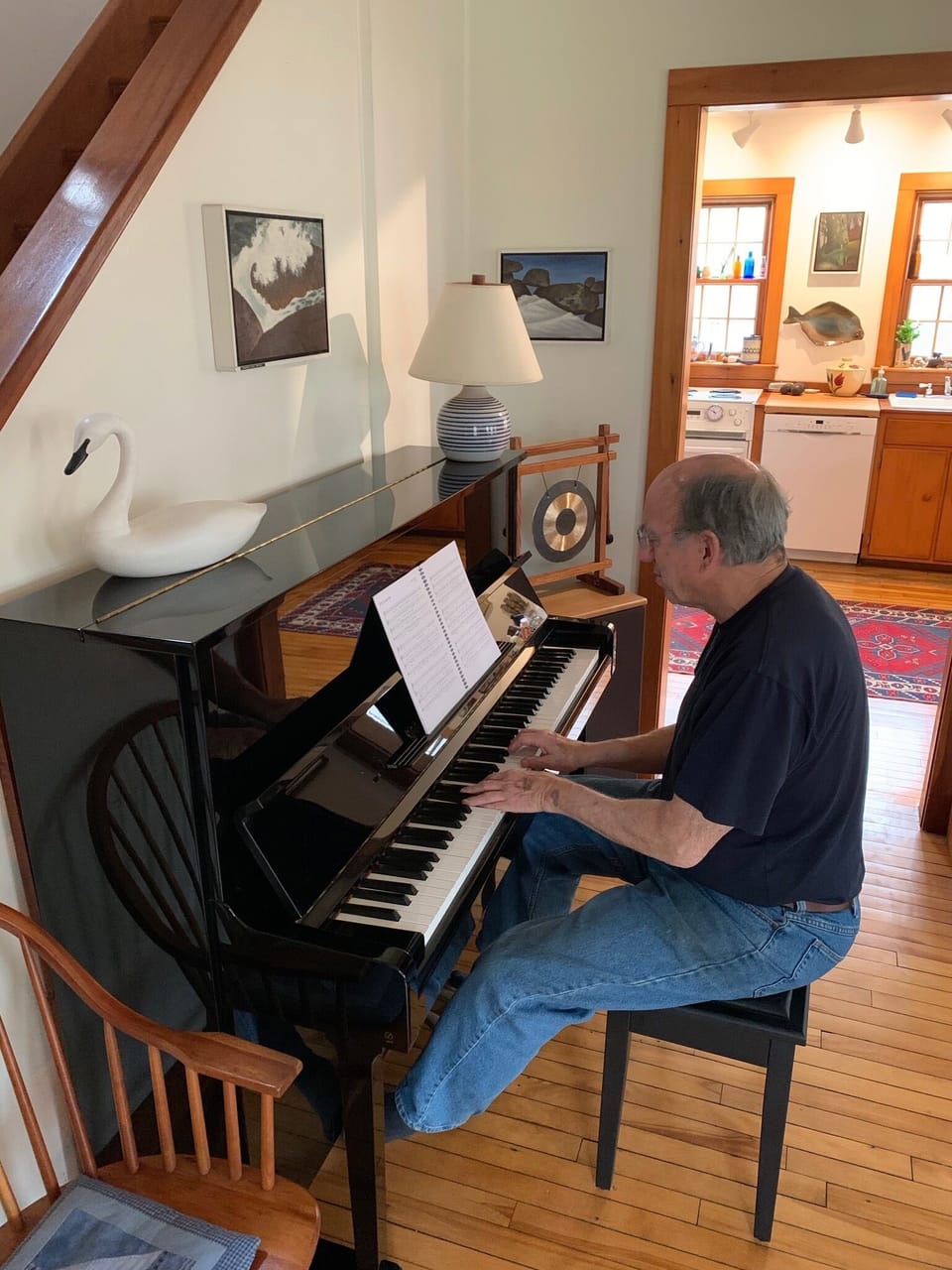 Our piano is well loved and tuned twice a year
