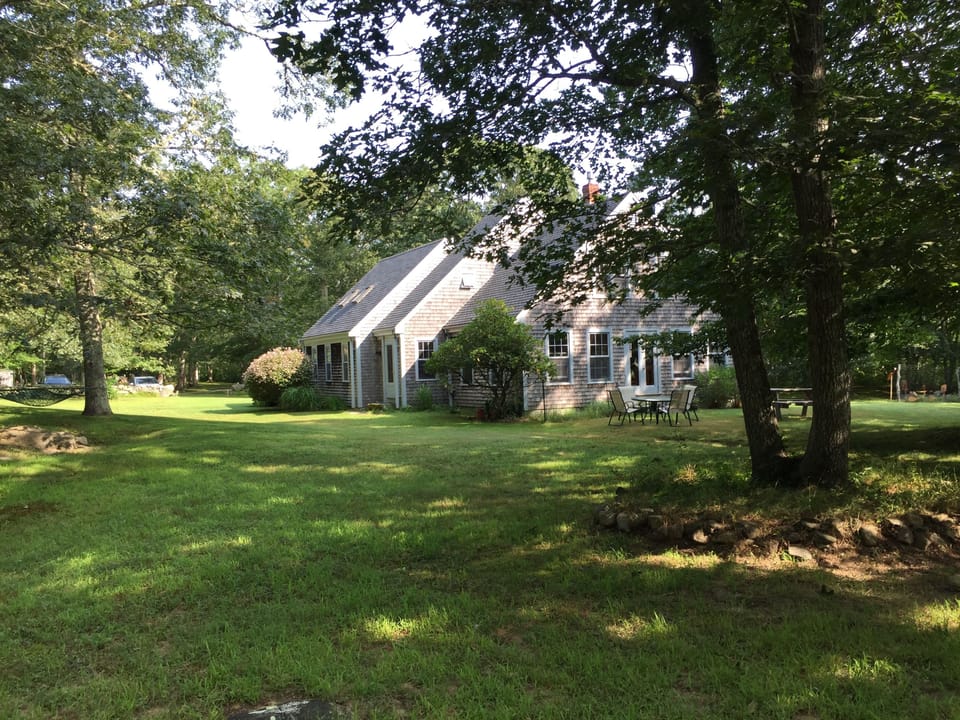 A retreat from the world nestled in 20 acres of woods