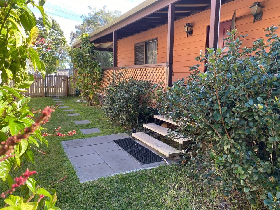 Fenced area. Fence is 1.2 m high.