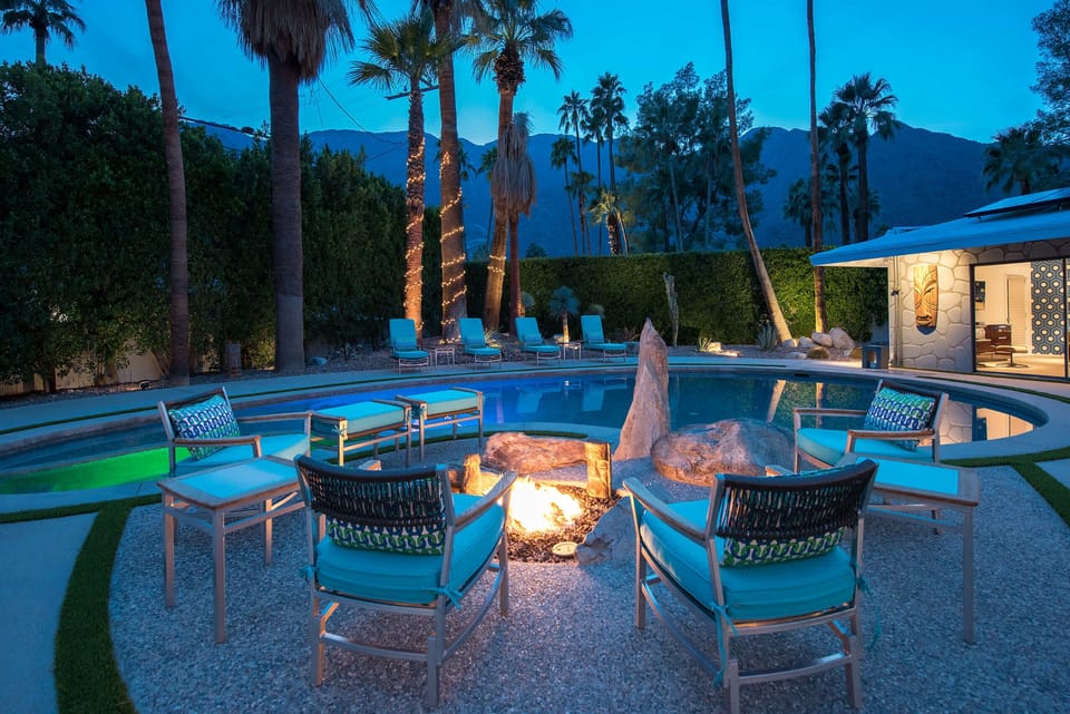 Gather around our inviting outdoor firepit, the perfect centerpiece for unforgettable evenings under the stars. This cozy space features comfortable seating, allowing guests to sink into relaxation while sharing stories and creating lasting memories.
