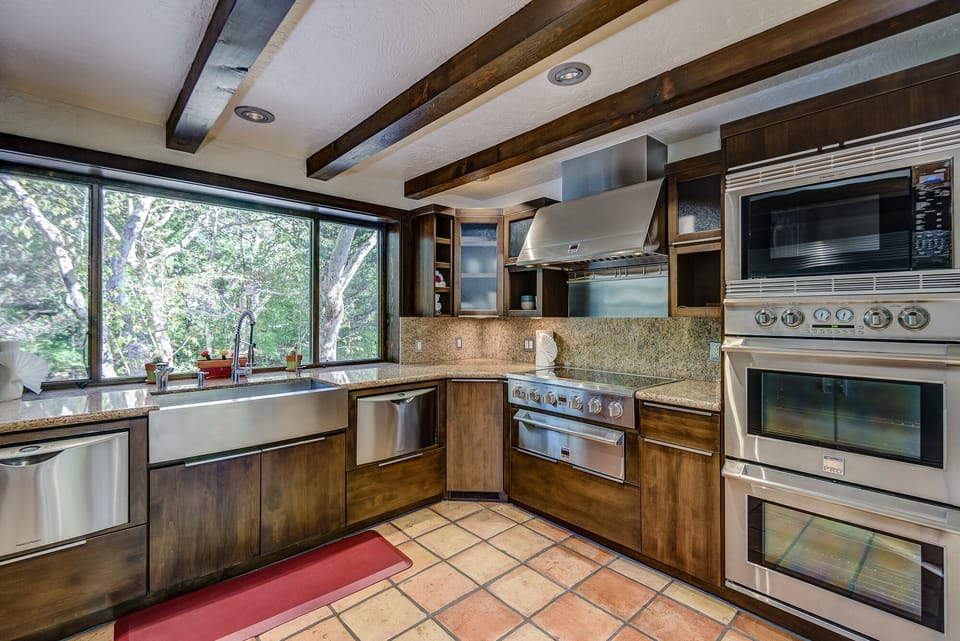 Dual Dishwashers, Double Ovens, and Electric Stove