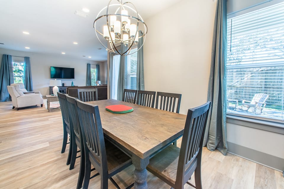 Great space for a family dinner