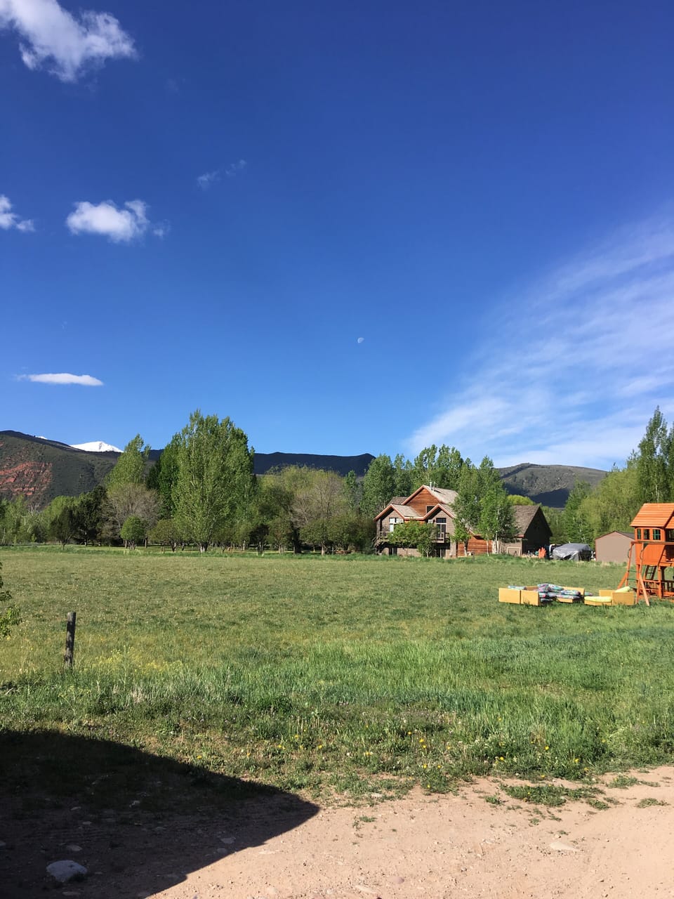 View from the deck