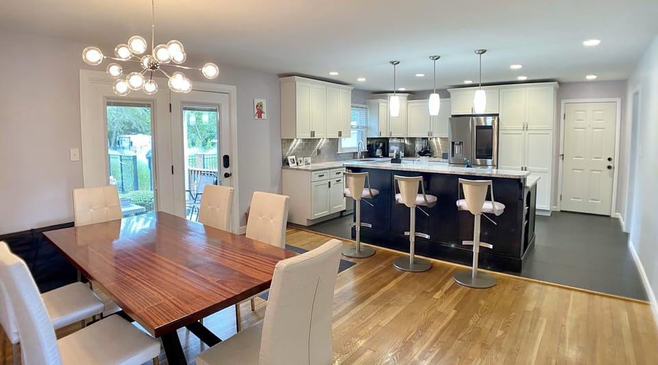 Kitchen and dining
