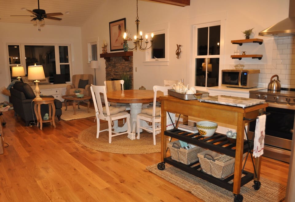 Spacious open living.