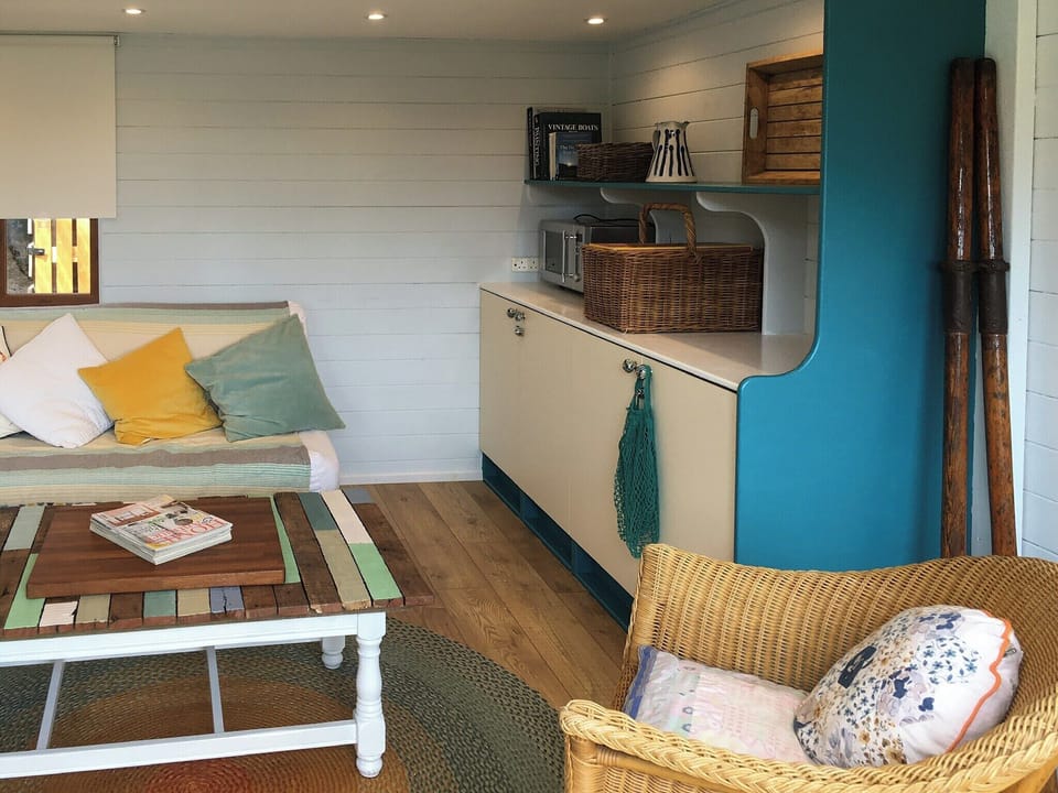 Relax in the quiet of the newly refurbished summerhouse | Cenwulf Cottage, Winchcombe, near Cheltenham