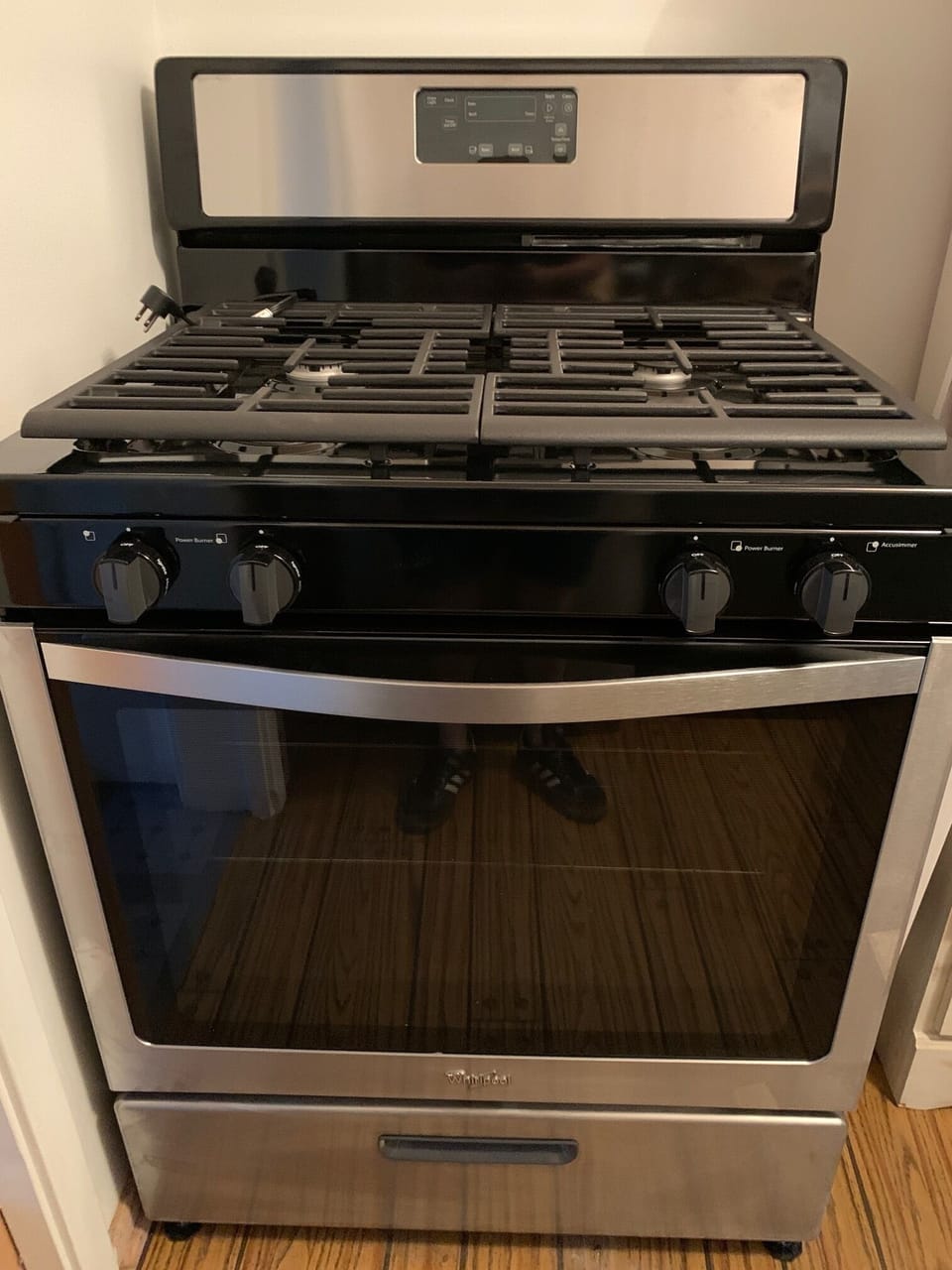 New stove.
