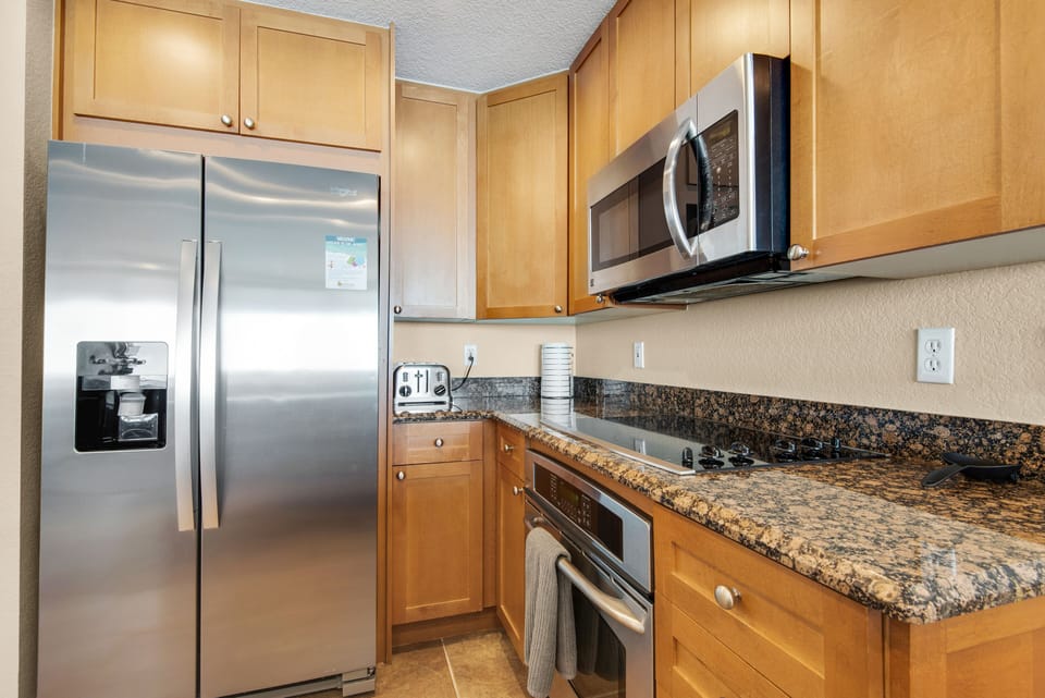 All stainless appliances