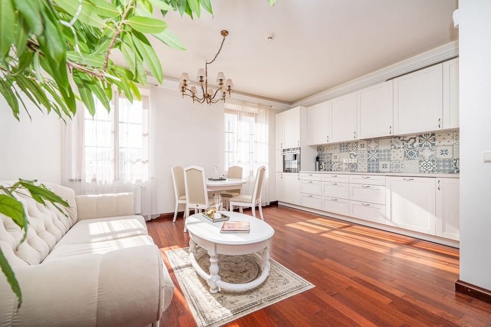 Kitchen and dining area