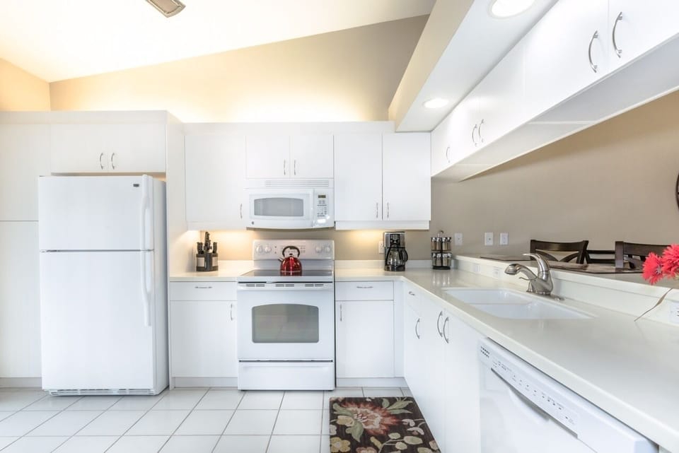 Kitchen with access to front porch