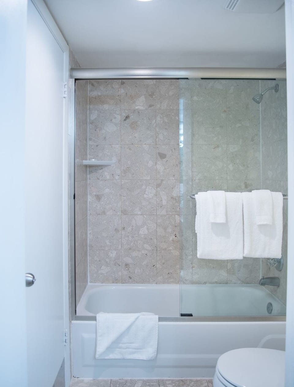 Bathroom with the essential toiletries provided!